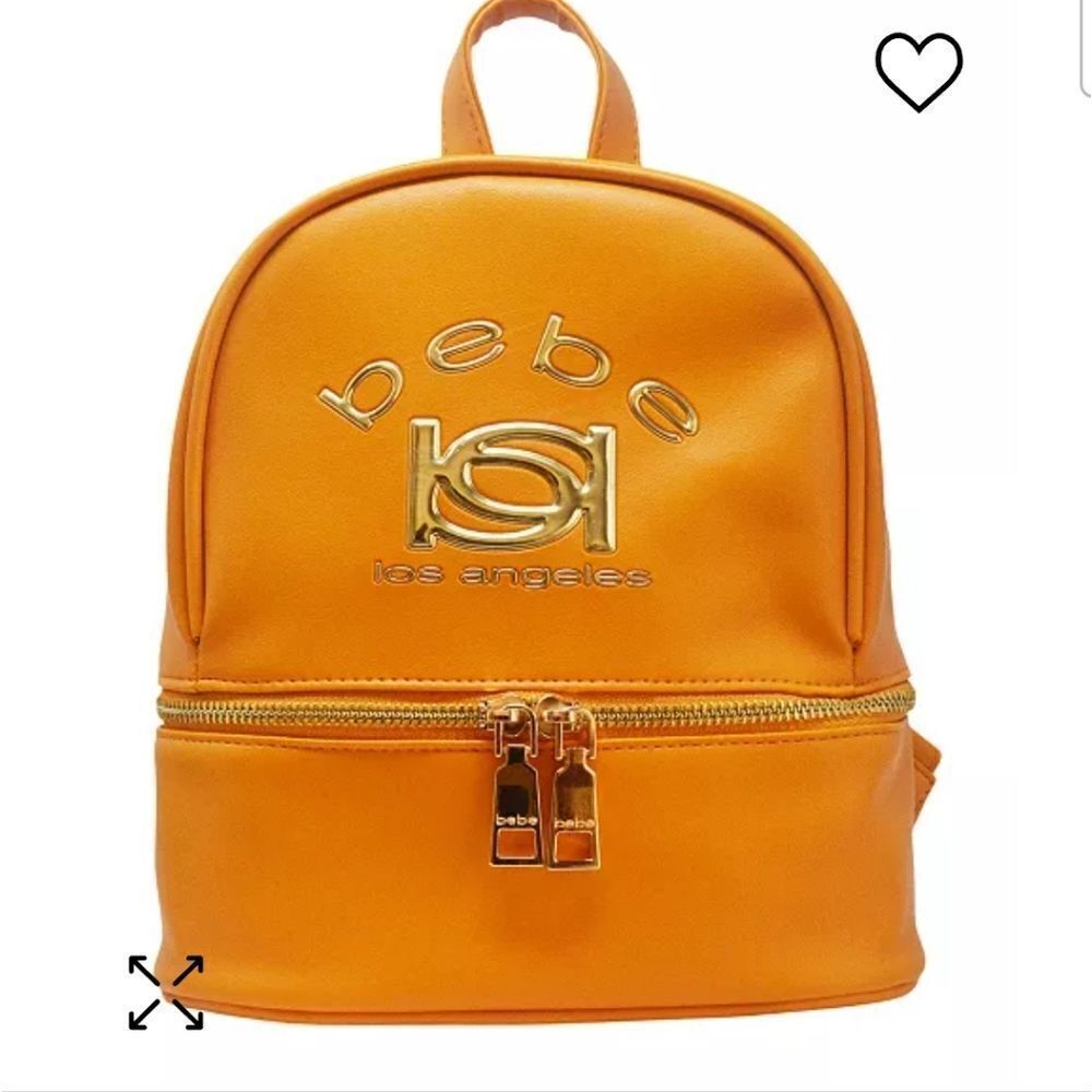NWT BEBE KAYLA BACKPACK - APRICOT